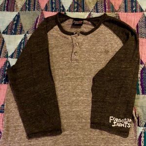 Forgotten Saints men’s Henley